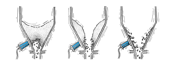 Übersicht pneumatischer Klopfer